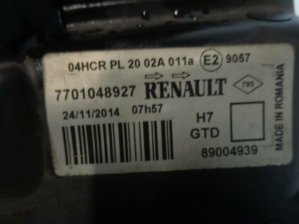 Renault Laguna Bj.05 orig. Scheinwerfer links 7701048927 in Harrislee