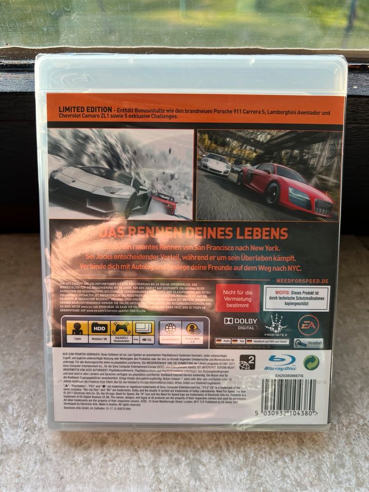 Need For Speed: The Run PlayStation 3/PS3 NEU & VERSCHWEIẞT in Lutter am Barenberge