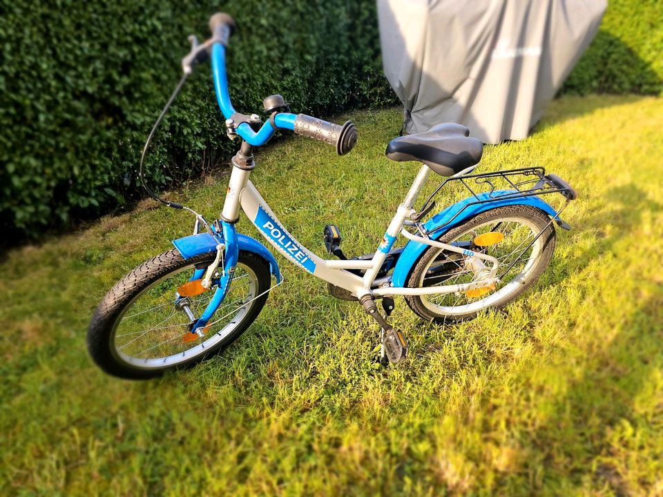 Polizei Kinderfahrrad "18" Zoll in Herdecke