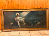 Altes Bild Jesus am Ölberg Heiligenbild Hessen - Limburg Vorschau
