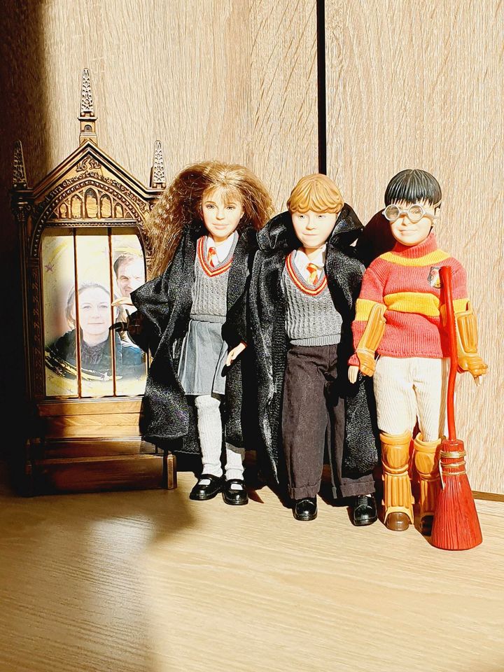 rare mattel 2001 Harry Potter Hermine Granger Ron Weasle puppen in Mühldorf a.Inn