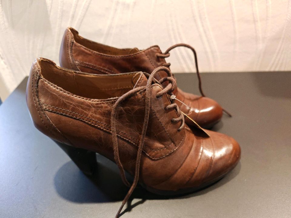 Echtleder Damen Stiefeletten Janet D. 38 Braun Neu in Wiesbaden