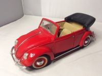 Maisto 1:18 Modellauto Volkswagen Vw Käfer Cabrio rot Nordrhein-Westfalen - Lippetal Vorschau