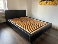 Bett mit Lattenrost Kunstleder 1,40 m Nordrhein-Westfalen - Kamp-Lintfort Vorschau