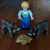 Playmobil Bäuerin mit Kälbchen Niedersachsen - Banteln Vorschau