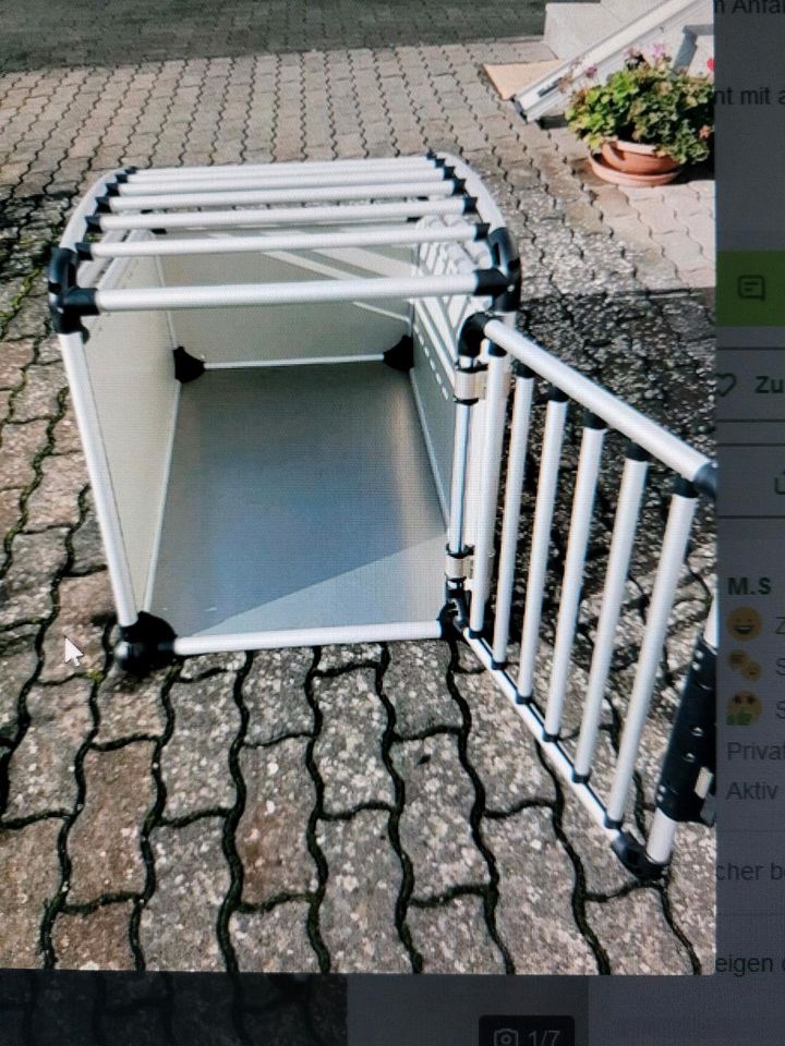 Hundetransportbox, 90/69/67 cm. TOPZUSTAND in Hatzfeld (Eder)