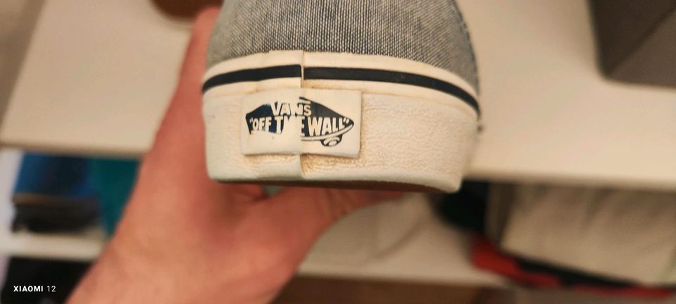 Vans Größe 37 authentic Oldschool Jeansfarben mit floralem Muster in Saarbrücken