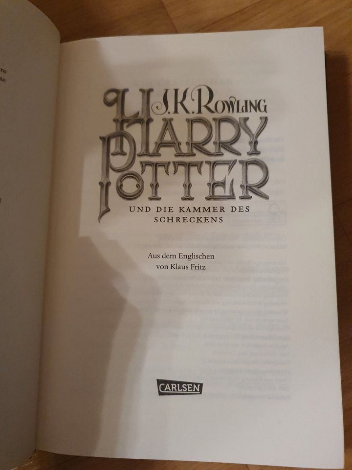 3x Buch J. K. Rowling Harry Potter Teil 1 bis 3 in Halle