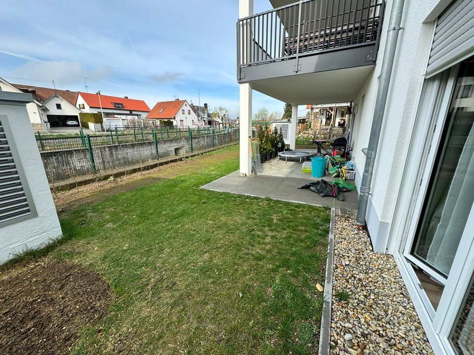 3 Zimmer 85qm Terassenwohnung mit Garten TG FBH Neubau 2022 in Wolnzach