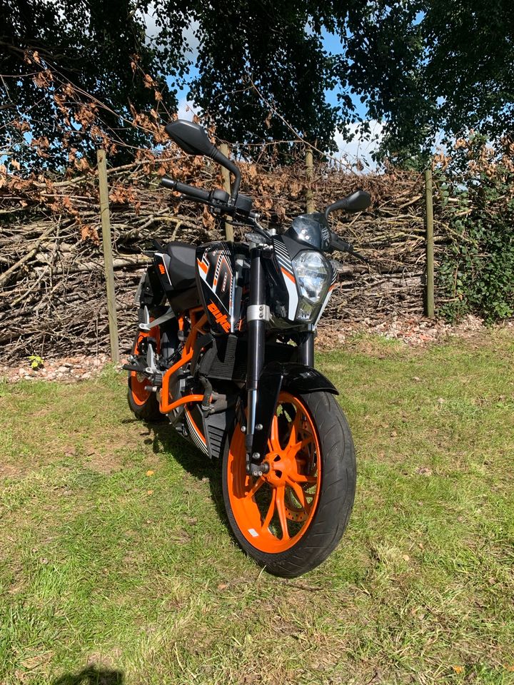 KTM 390 Duke in Burg (Dithmarschen)