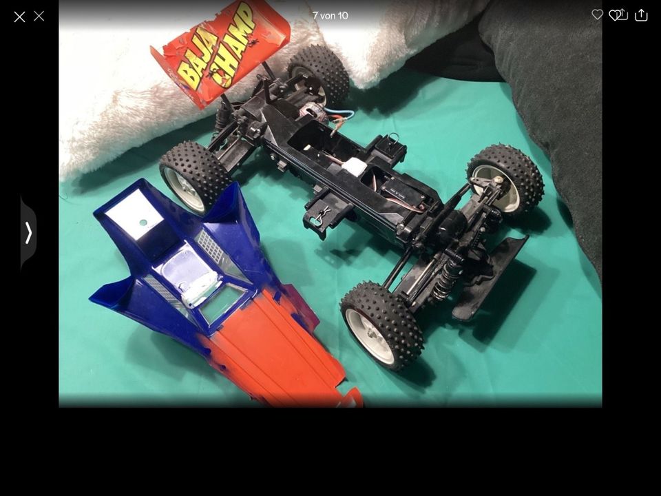 RC 1:10 Buggy Tamiya Baja TL 01 B Roller mit Servo & Tuning in Schwanau