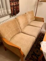 Retro Couch mit 2 Sesseln und Tisch Niedersachsen - Rodenberg Vorschau