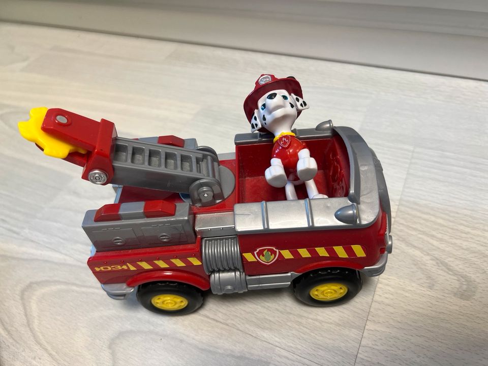 Paw Patrol Set Bus Boot Feuerwehr in Graben-Neudorf