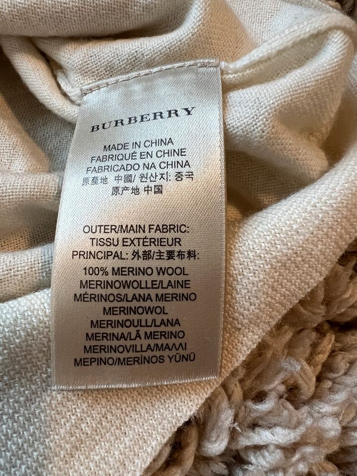 Burberry Pullover Damen, 100% Wolle, Luxus, XS/S, 34/36, NP 960€ in Berlin