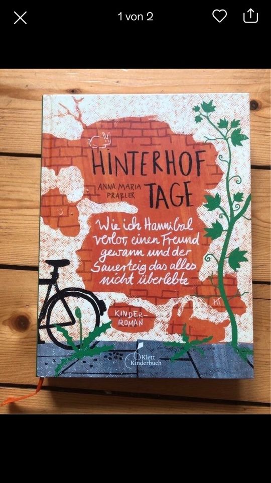 Hinterhoftage tolles Kinder-/Jugendbuch in Bremen
