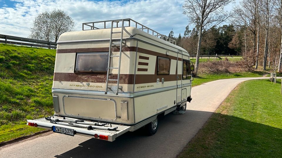 Hymer S Mercedes Benz 307D Oldtimer Wohnmobil Bj. 1982 in Altensteig