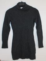 Strick Kleid mit Rollkragen dunkelgrau Gr.38 von Orsay Hessen - Dautphetal Vorschau