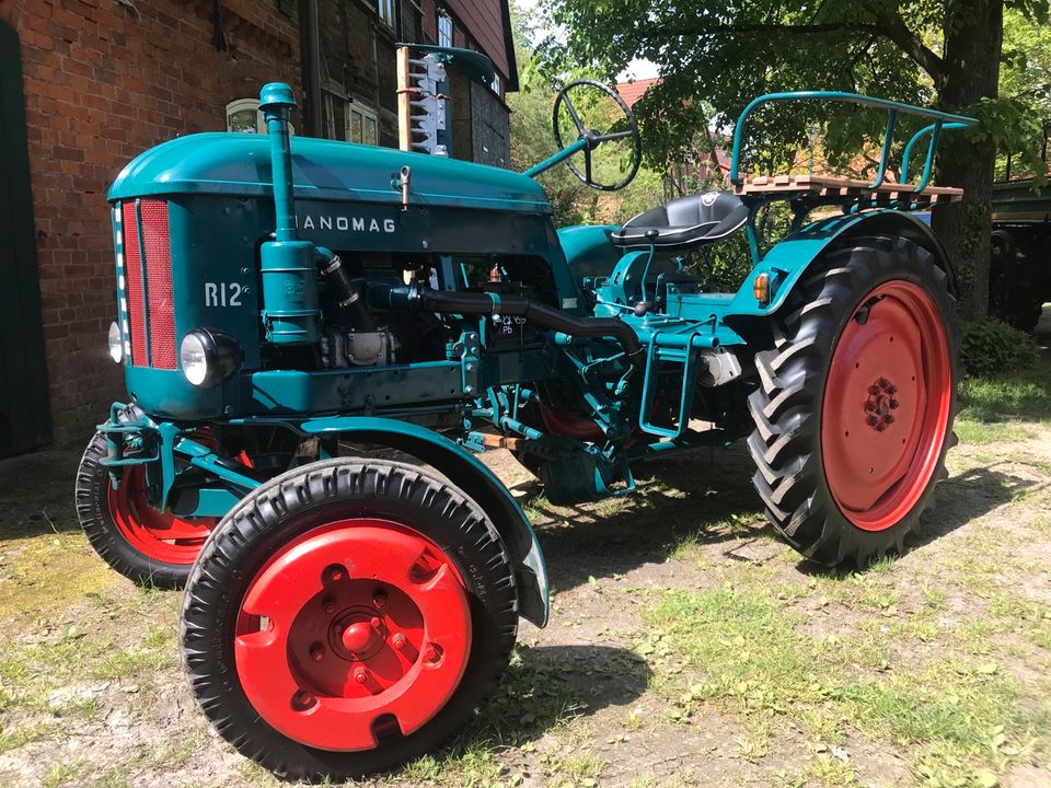 Hanomag R 12 Traktor, Oldtimer in Lauenau