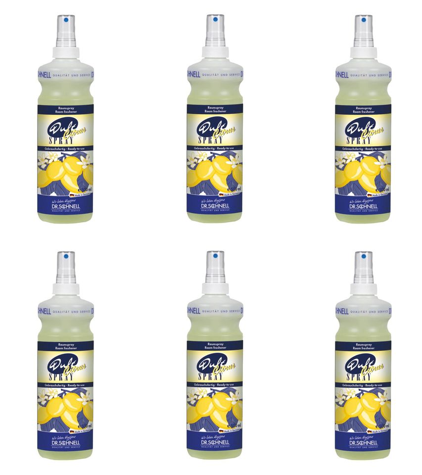 6x 500 ML - Dr. Schnell Duftspray - CITRUS Raumlufterfrischer NEU in Michelau i. OFr.