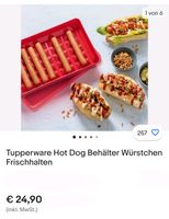 Tupperware Hot Dog Keeper, Tupper, Neu, OVP Nordrhein-Westfalen - Drolshagen Vorschau