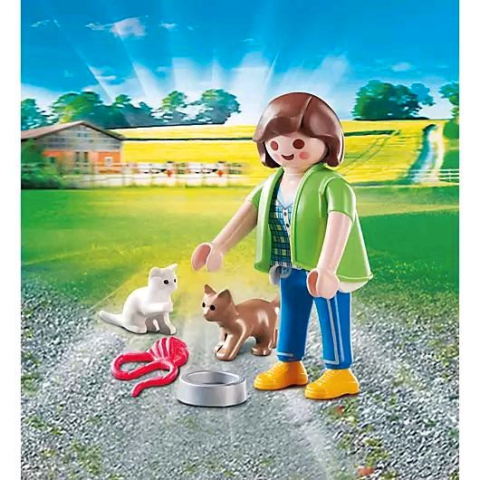 NEU Playmobil 70562 Frau mit Katzenbabys Katzen Kätzchen Playmo in Frankfurt am Main