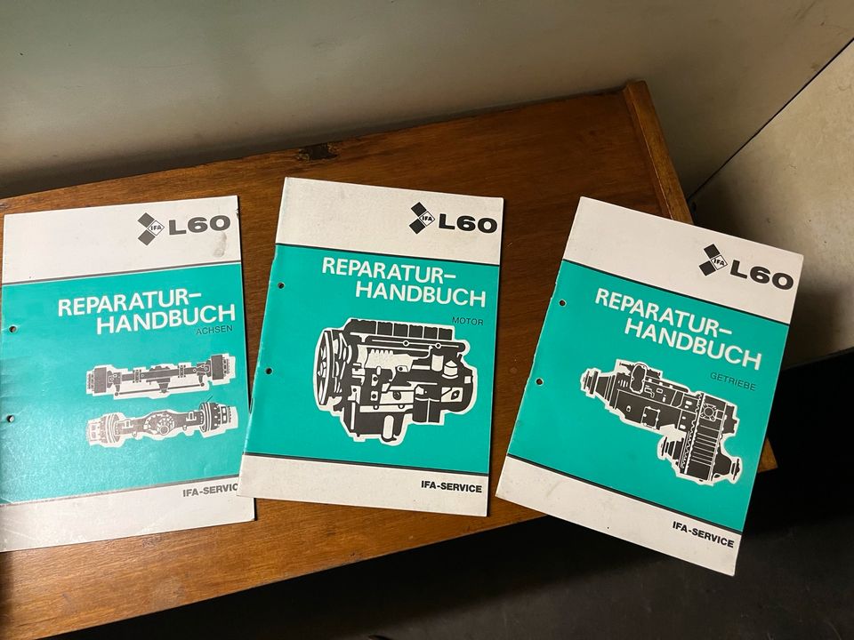 IFA L60 Ersatzteilkatalog Reparaturanleitung NVA DDR in Reichenbach (Vogtland)