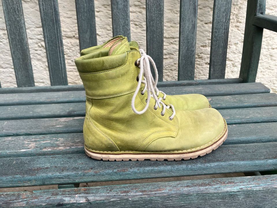 GEA-Waldviertler "Jaga" in grün, Leichter Stiefel, 41 G in Falkenstein