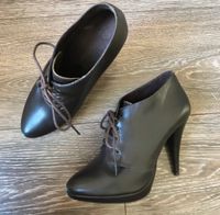 Dunkelbraune Ankle Boot Stiefelette High Heel Gr. 38 Hamburg-Nord - Hamburg Barmbek Vorschau