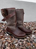Echtleder Stiefel mit Lammfell Bayern - Moosinning Vorschau