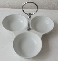 3teilige Anbiet-/Snackschale m.Griff,Royal houseware,weiß,Keramik Lübeck - St. Lorenz Nord Vorschau