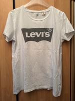 Levi‘s T-Shirt, Unisex, weiß, grau, kurzarm, Oberteil, Gr. M Niedersachsen - Erkerode Vorschau