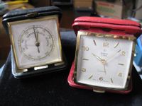 Reisewecker Junghans Bivox + Reisebarometer Vintage Echtleder Rostock - Stadtmitte Vorschau