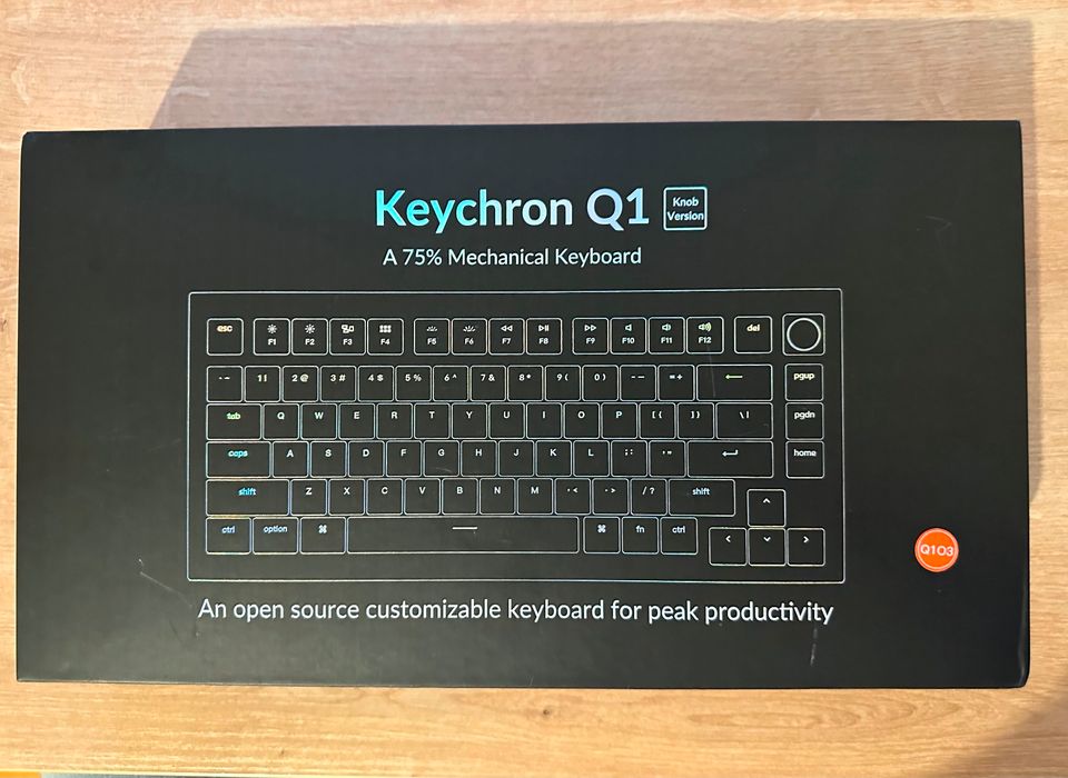 Keychron Q1 Knob Version US Layout (ANSI) in Berlin