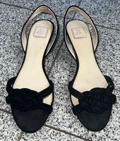 Zara schwarze Leder-Sandalette, Gr. 41 Berlin - Hellersdorf Vorschau