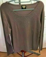 Pullover mit Glitzer von Sarah Kern - Größe 46 - Farbe: Taupe Nürnberg (Mittelfr) - Südoststadt Vorschau