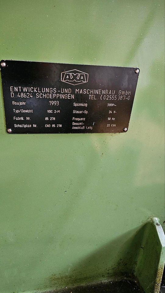 AXA VSC 2-M Vertikal Bearbeitungszentrum  CNC Fräsmaschine in Neresheim