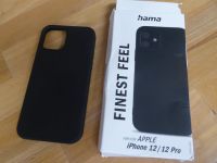 HAMA Finest Feel, Backcover, Apple, iPhone 12 / 12 Pro, Schwarz Bayern - Adlkofen Vorschau
