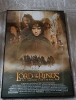 Schwarzer Metallrahmen 68x98 mit Filmplakat Lord of the Rings 1 Hessen - Bad Vilbel Vorschau