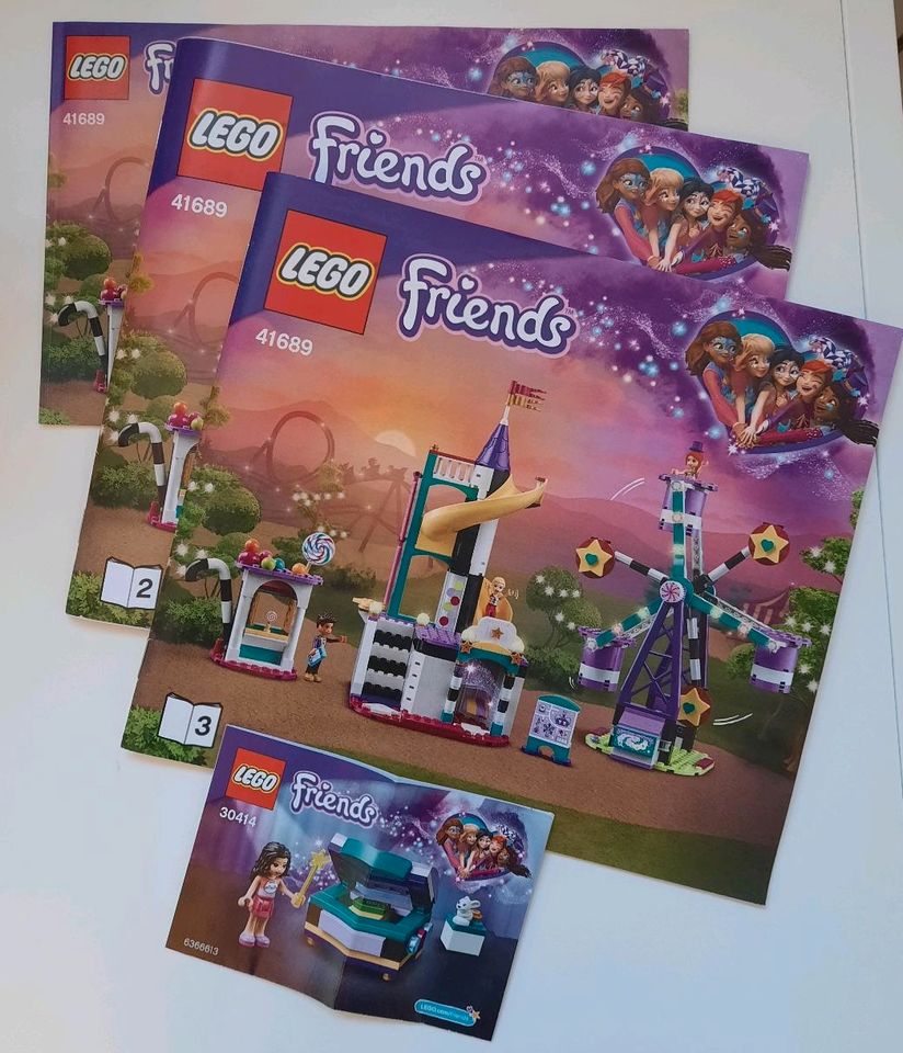 ♡ Lego friends 41689 + 30414 Riesenrad, Jahrmarkt + Zaubertruhe ♡ in Vogelsdorf