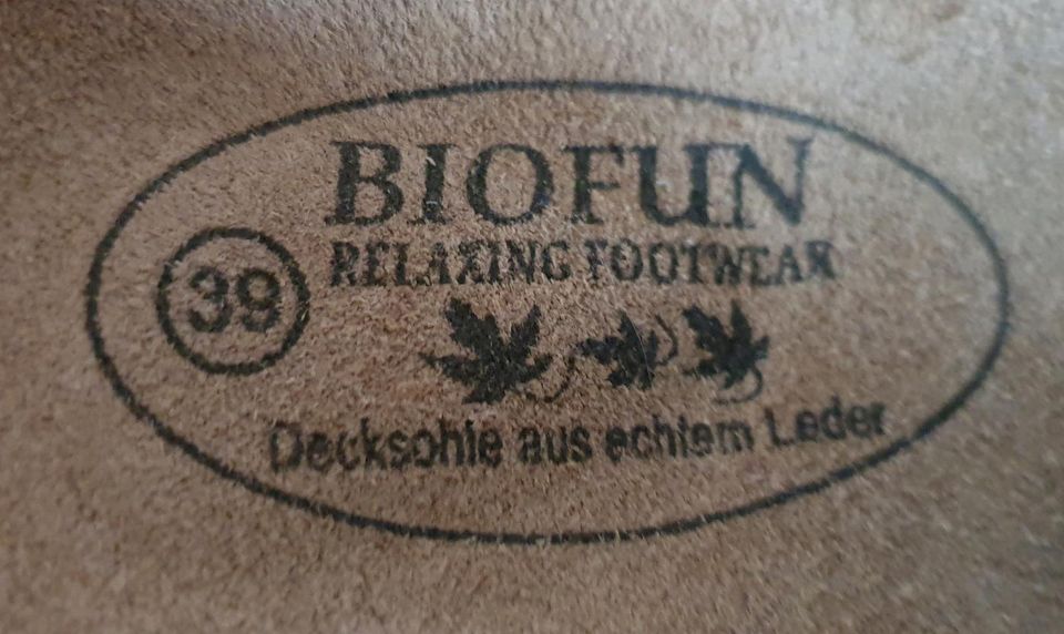 Schnäppchen...Biofun Schuhe Gr. 39 in Wenden