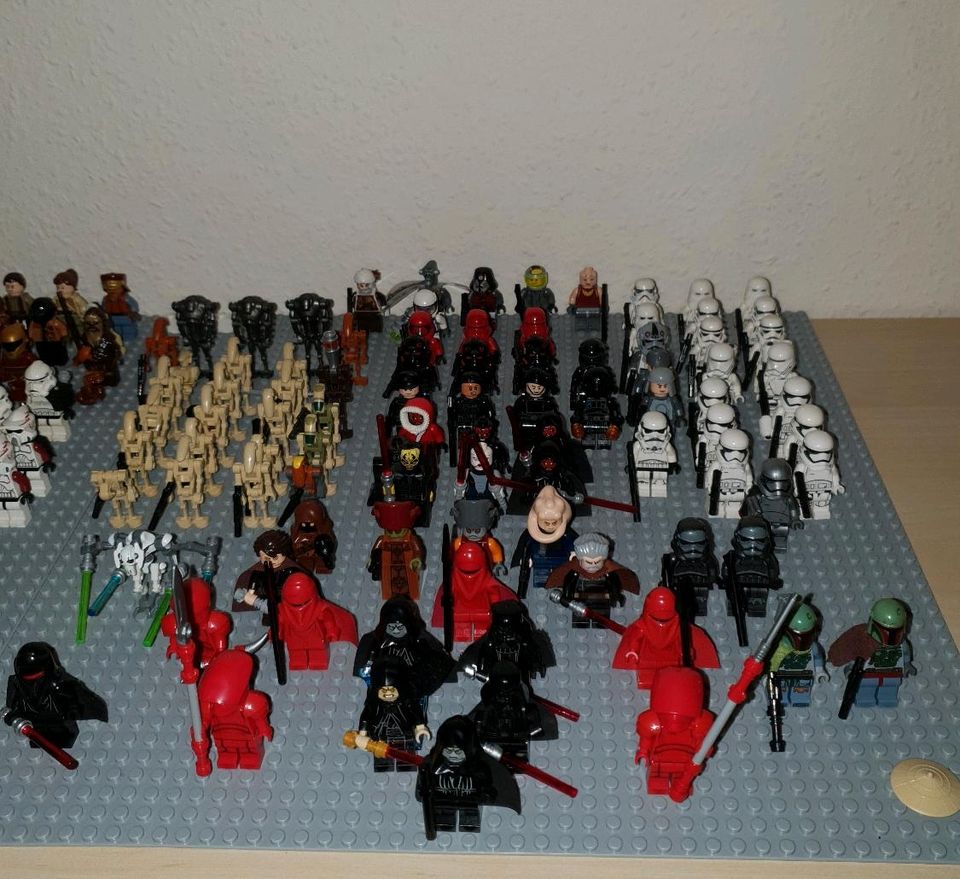 Verkaufe mein Lego Star Wars Figuren Sammlung in Berlin