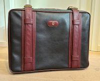 Pierre Cardin Koffer aus Leder, schwarz-bordeaux, Vintage Bayern - Raisting Vorschau