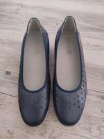 Damen Halbschuhe, Pumps mit Lochmuster, dunkelblau, Größe 40 Bayern - Scheßlitz Vorschau