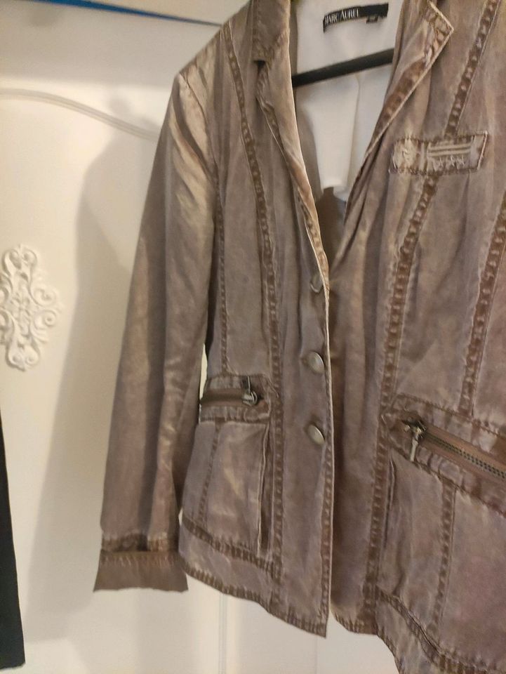 Marc Aurel  Blazer 38 schwarz und taupe Preis für beide in Montabaur