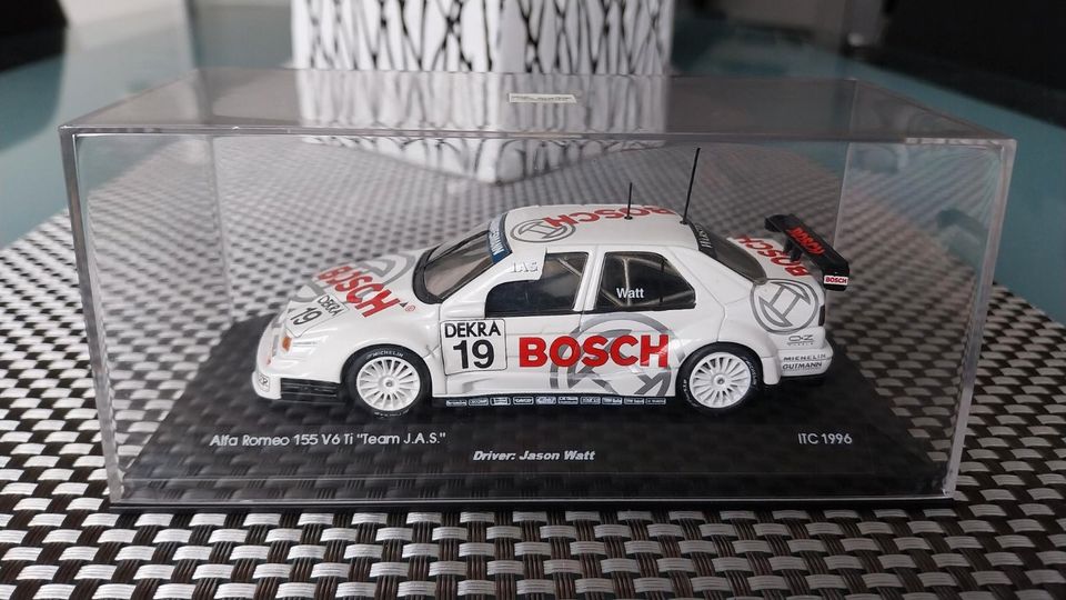 DTM ITC 1996 Bosch Alfa Romeo 155 V6 Ti Watt 1:43 Minichamps in Walluf