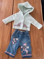 ♥️ Monsoon Strickjacke & Jeans Gr 68 (3-6 Monate) winter Nordrhein-Westfalen - Beckum Vorschau