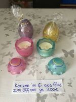 Ostern, Kerzen im Ei aus Glas zum öffnen, je nur 3€ Bayern - Pyrbaum Vorschau