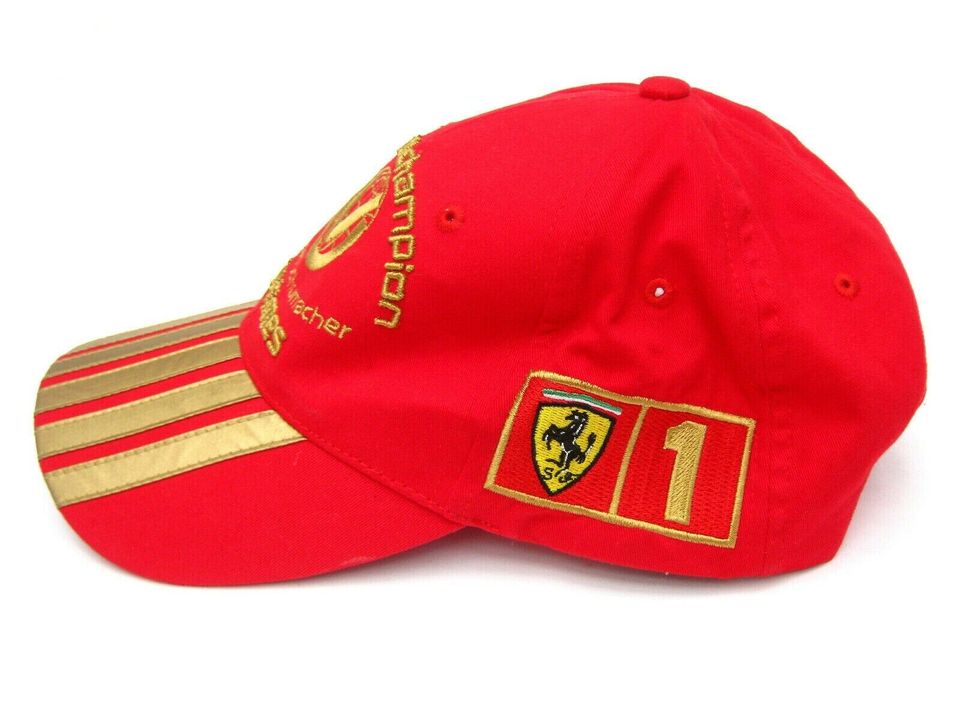 Michael Schumacher offizielle Kollektions-Box Ferrari Cap RED ROT in Laxten