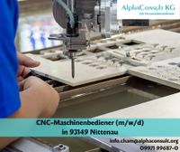 CNC-Maschinenbediener (m/w/d) in Nittenau Bayern - Nittenau Vorschau