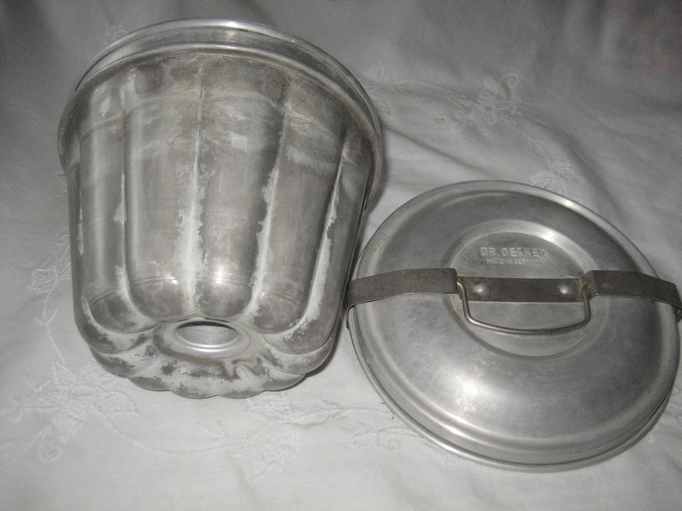 Dr. Oetker Puddingform Gugelhupf Wasserbadform Aluminium Ø 17,5cm in Birkenheide